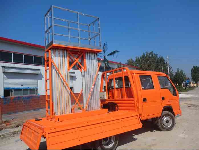 车载式铝合金升降平台 车载式铝合金升降平台