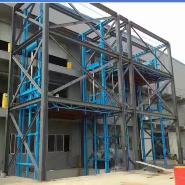 导轨链条式升降平台 导轨链条式升降平台