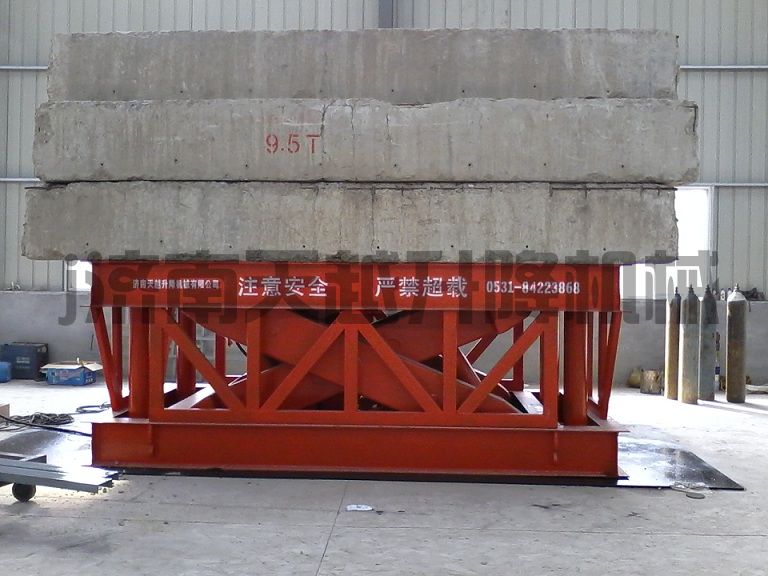 100吨大型升降机平台