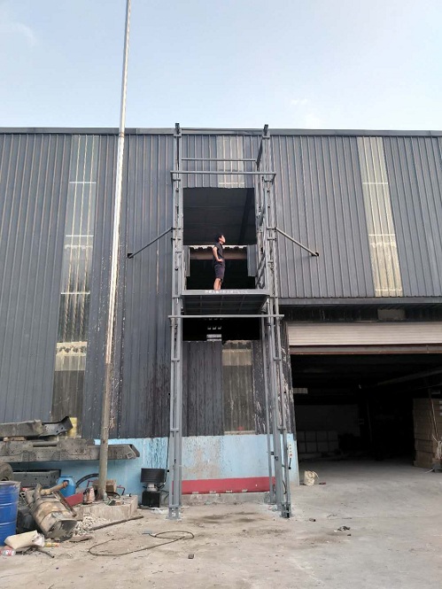 室外简易货梯 室外简易货梯